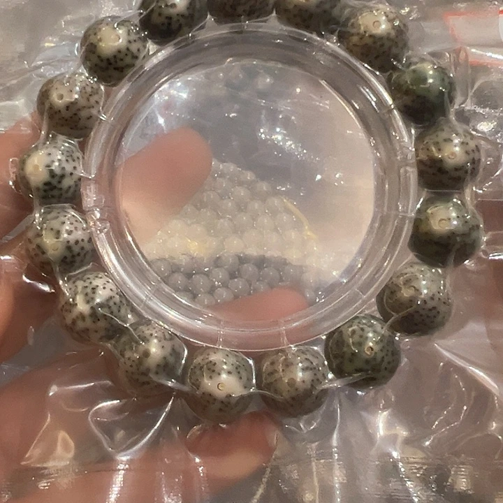 吊坠星月菩提海南原生态14圆星点好好