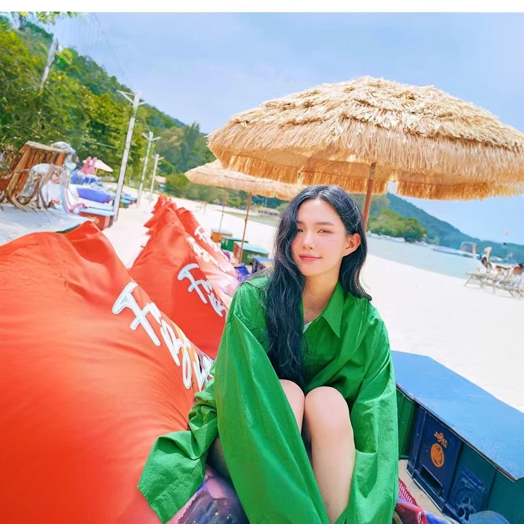 0502 SPELL2025夏季新品盛夏宽松衬衫宽松休闲简约长袖外搭衬衣女