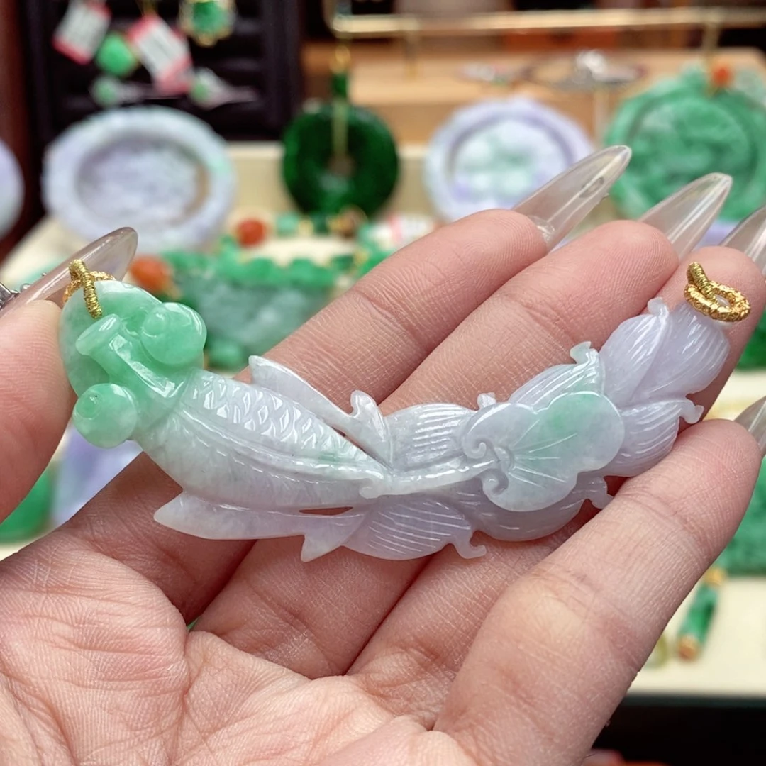 颈饰未镶嵌翡翠翡翠吊坠