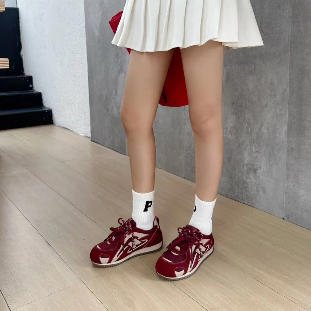 苏丽诺新款秋季百搭运动休闲爆款德训阿甘鞋5765