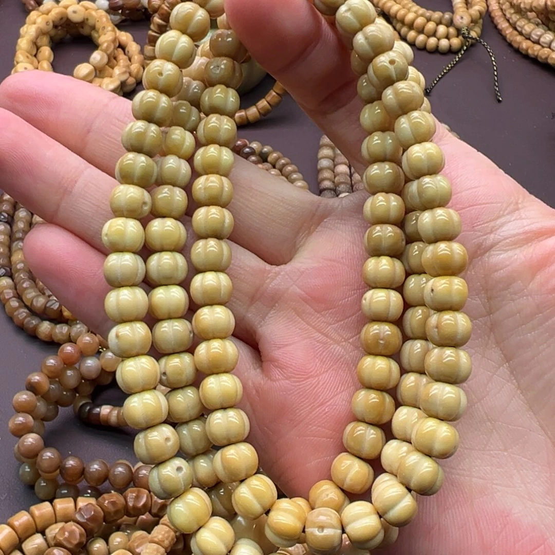 你***好龙脊菩提吊坠南瓜