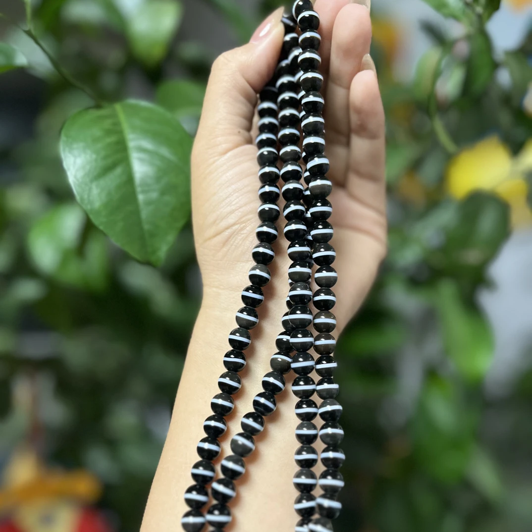 [精品]一线药师多圈手串宽带居中直线108粒