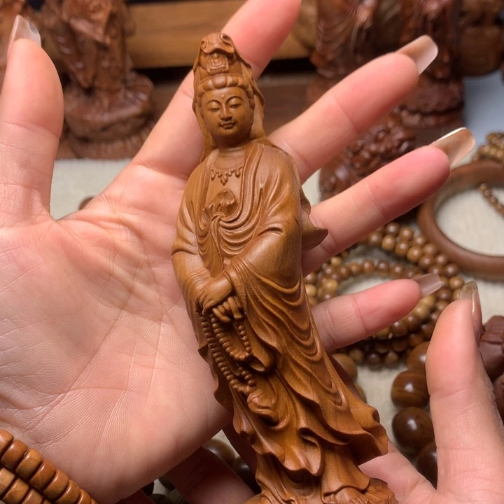 檀香木其他老山檀香手把件