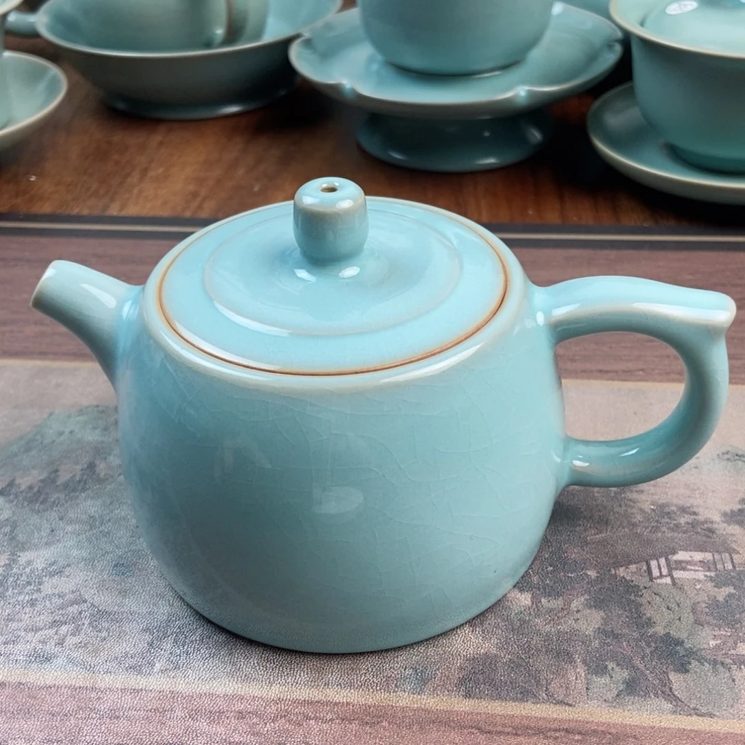 摆件原产地原矿汝瓷～茶器