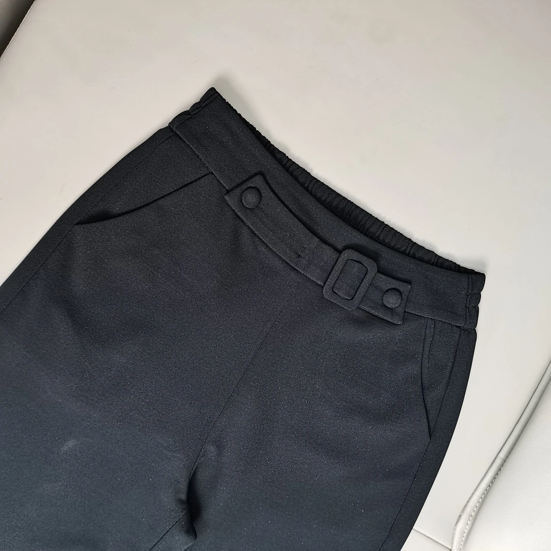 春款微喇休闲裤