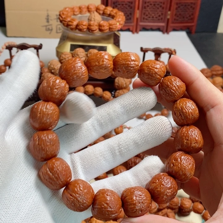 手串文玩核桃尺寸17