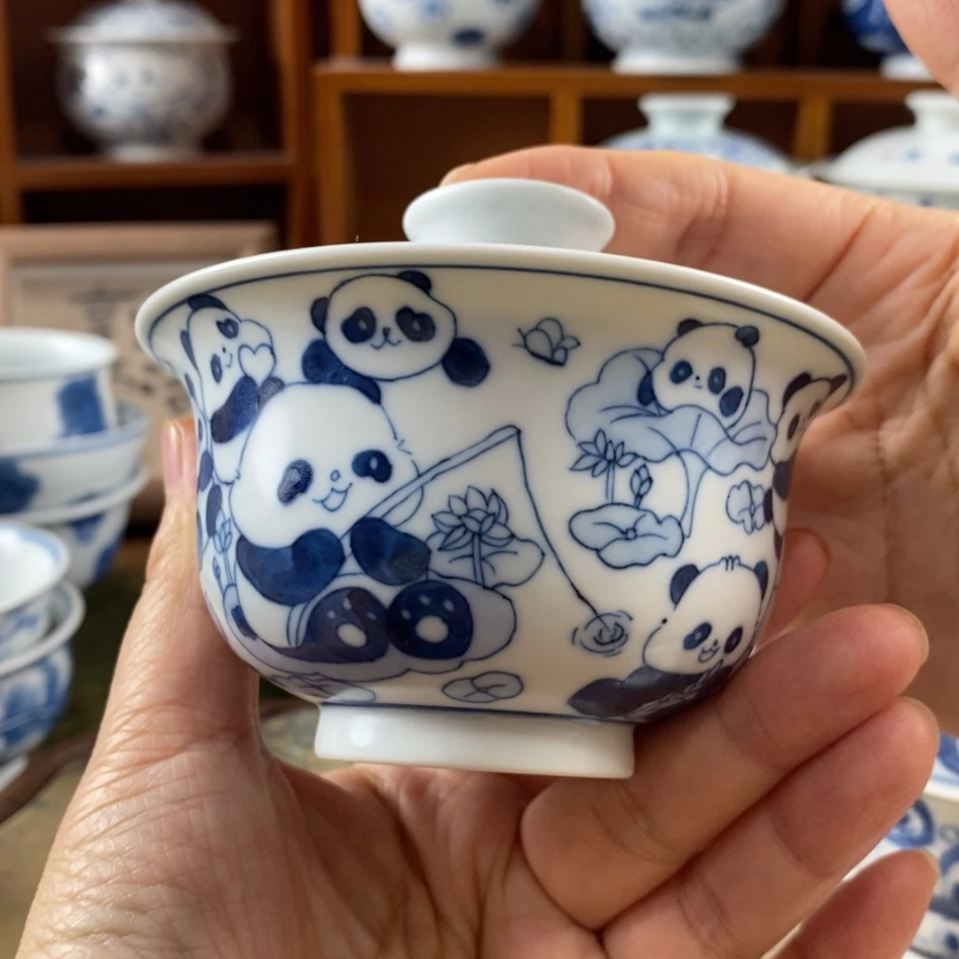 瓷片景德镇陶瓷手绘茶器419