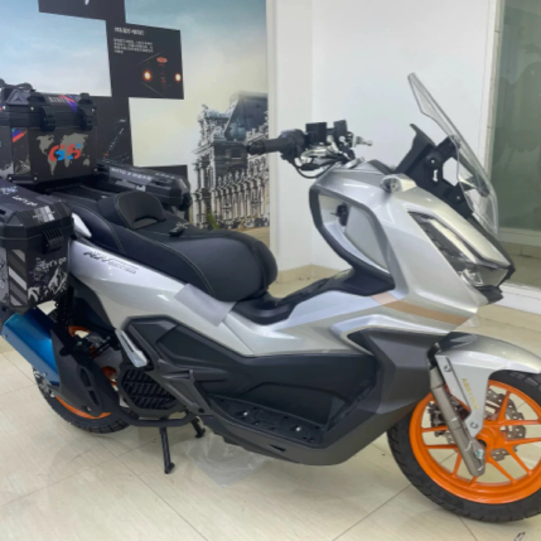 150cc汉达水冷踏板摩托车ADV整车包邮适合摩旅的成人机车