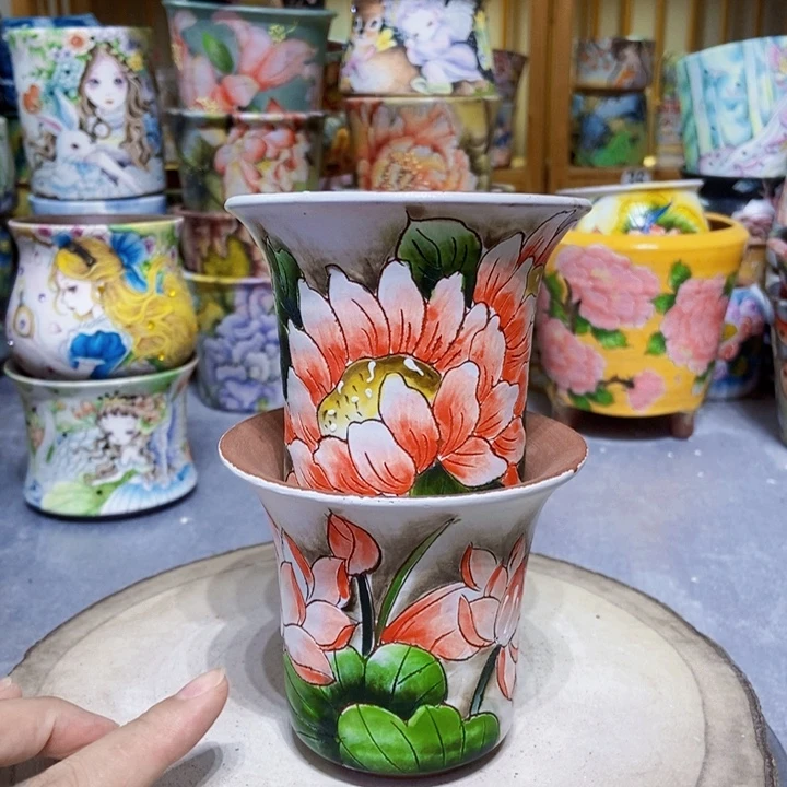 景德镇艺术手绘作品