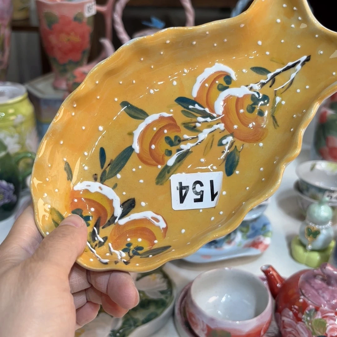 景德镇手绘高温釉下彩陶瓷茶具