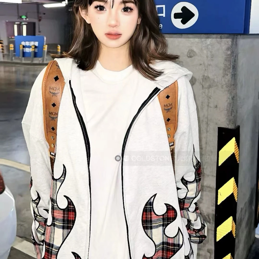 国潮/火焰外套质量爆好 清清清！！！