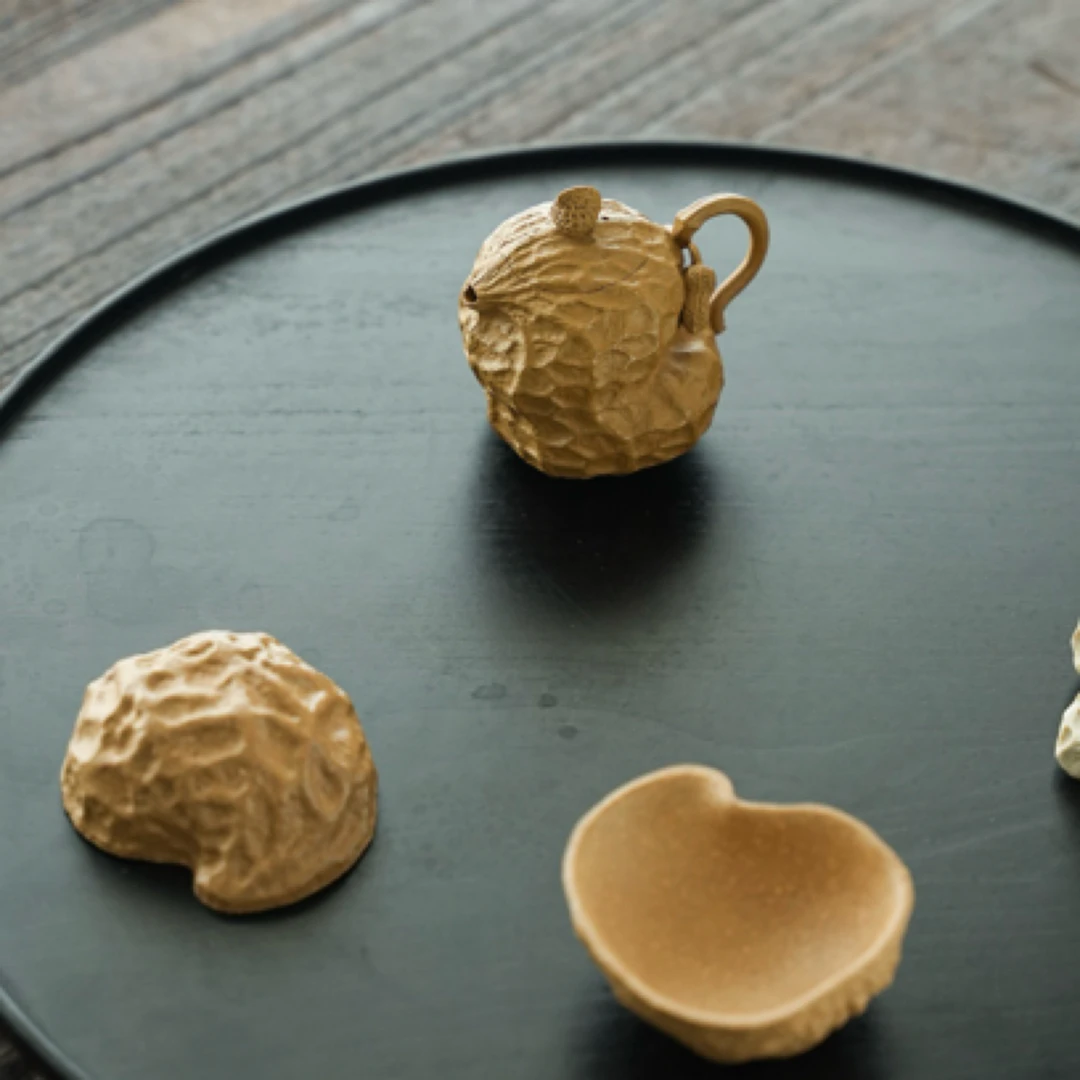 好事花生套组·把玩器·80cc 黄金段 轻胚小精品