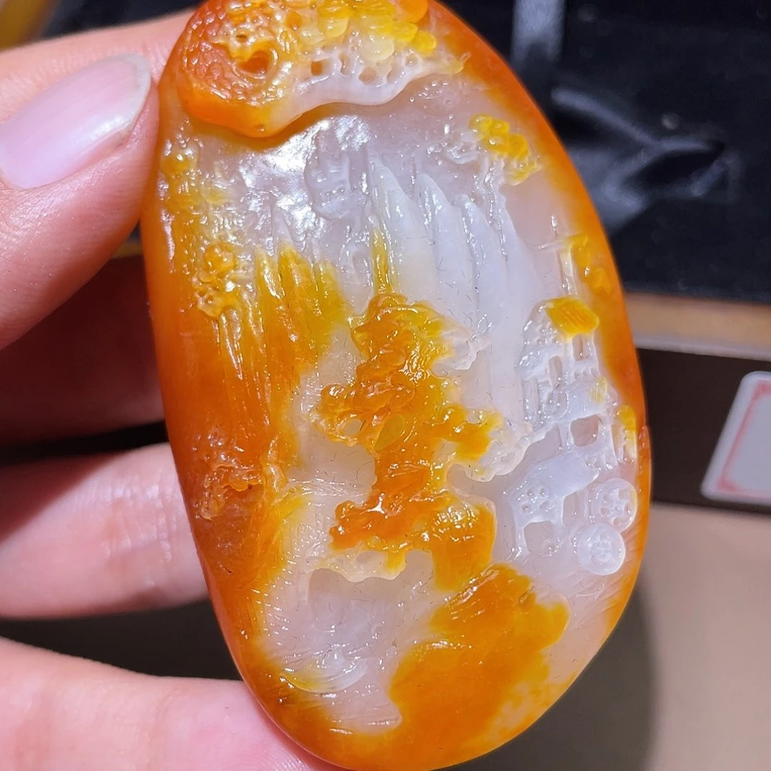 和田玉颈饰未镶嵌Y