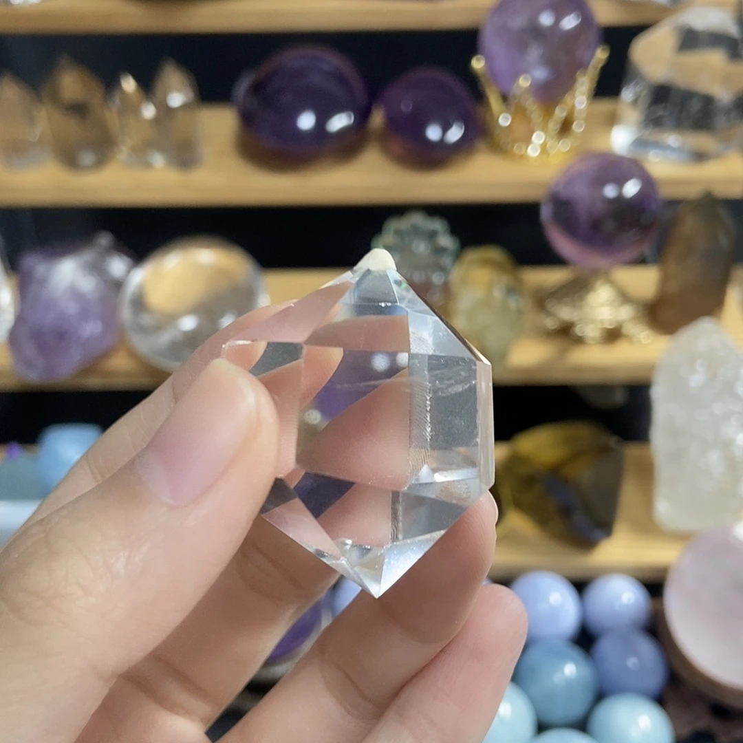 啦****未镶嵌珠宝半成品水晶