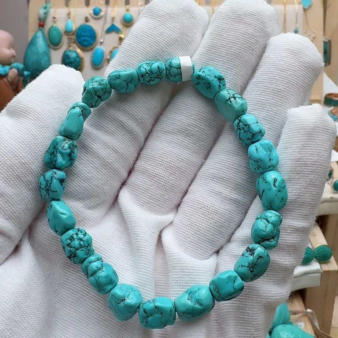 绿松石珠宝奇石未镶嵌