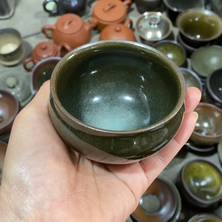 茶盏建阳建盏微瑕柴烧