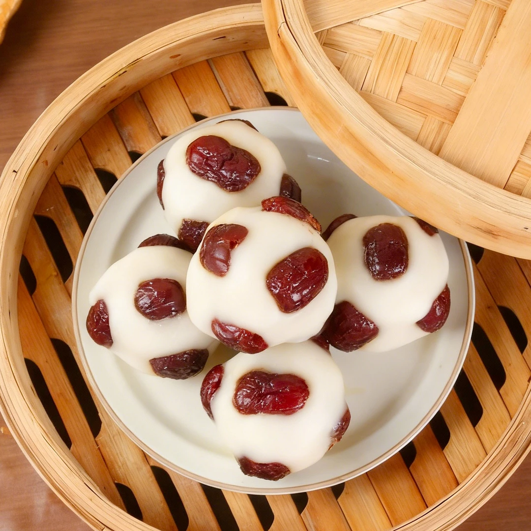 糯米枣年糕粘窝窝山东手工枣年糕麻糍年糕