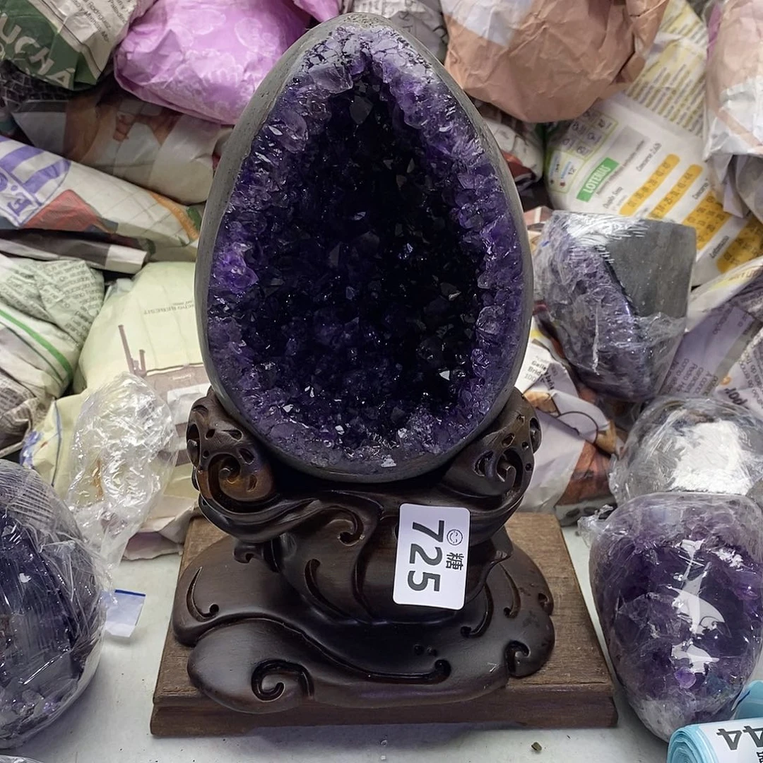 紫晶大型摆件（非配饰）未镶嵌妮