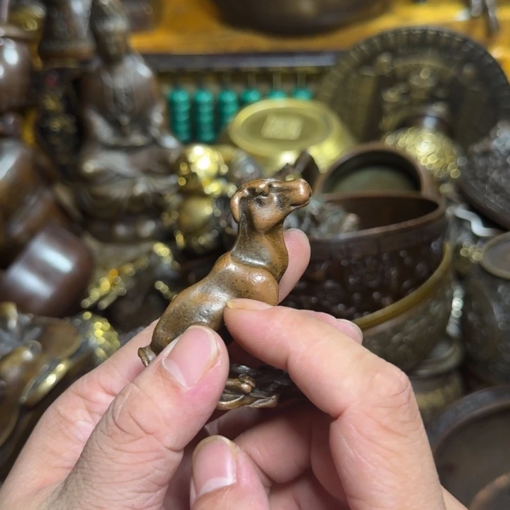 铜器摆件收收藏藏
