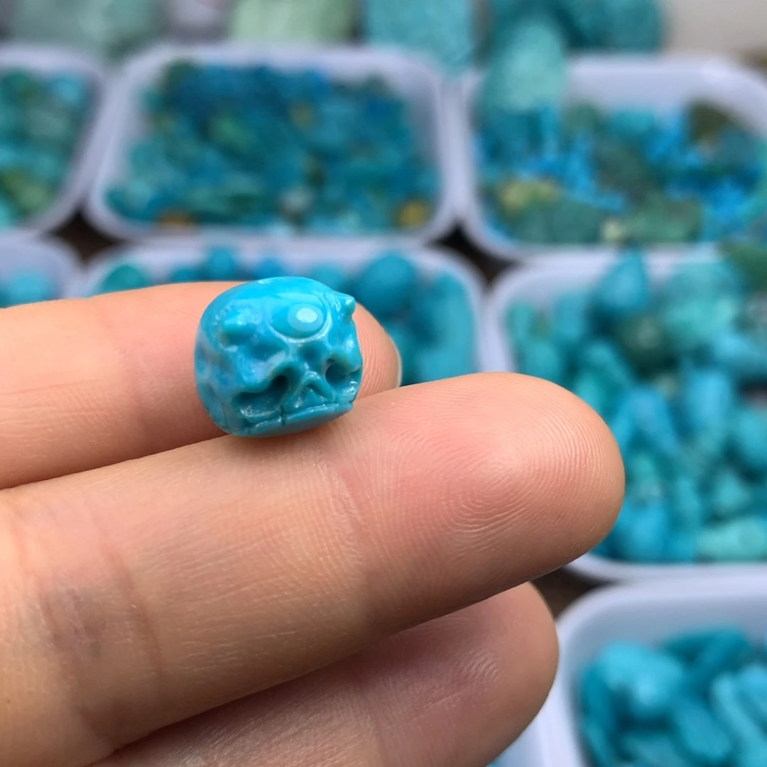 绿松石未镶嵌吊坠(不含链)