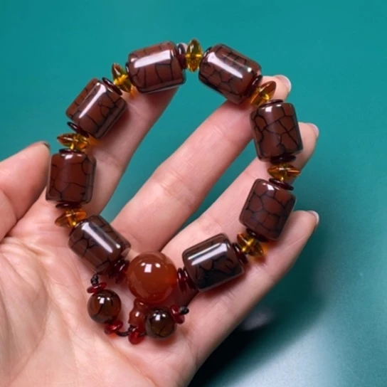 玛瑙/玉髓未镶嵌手链