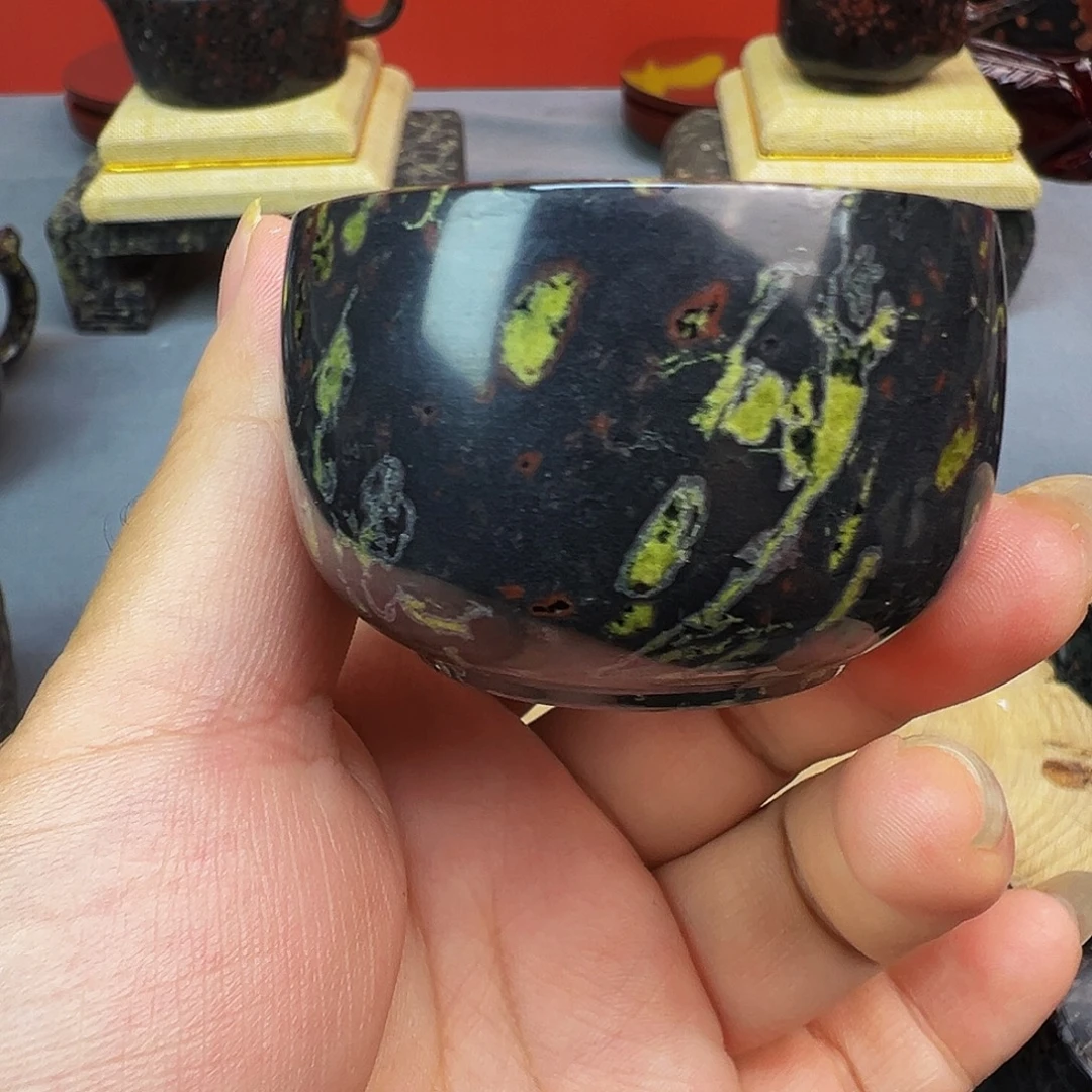 梅花玉主人杯茶周边微瑕