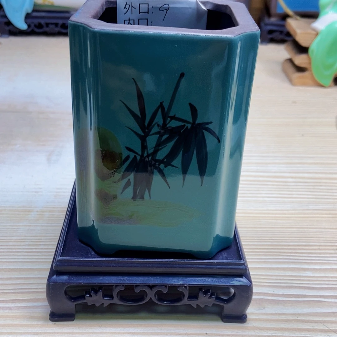 瓷片陶瓷花盆陶瓷艺术