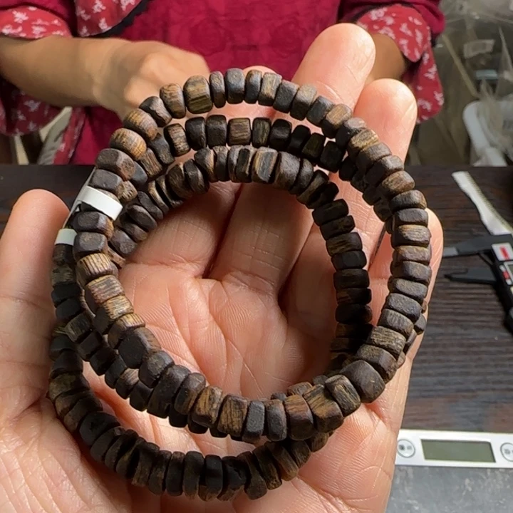 手串沉香白棋沉水5克卡7多样性发1条