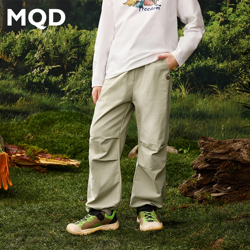 MQD童装儿童25春新品工装户外露营登山中大童裤子休闲裤9651W1505