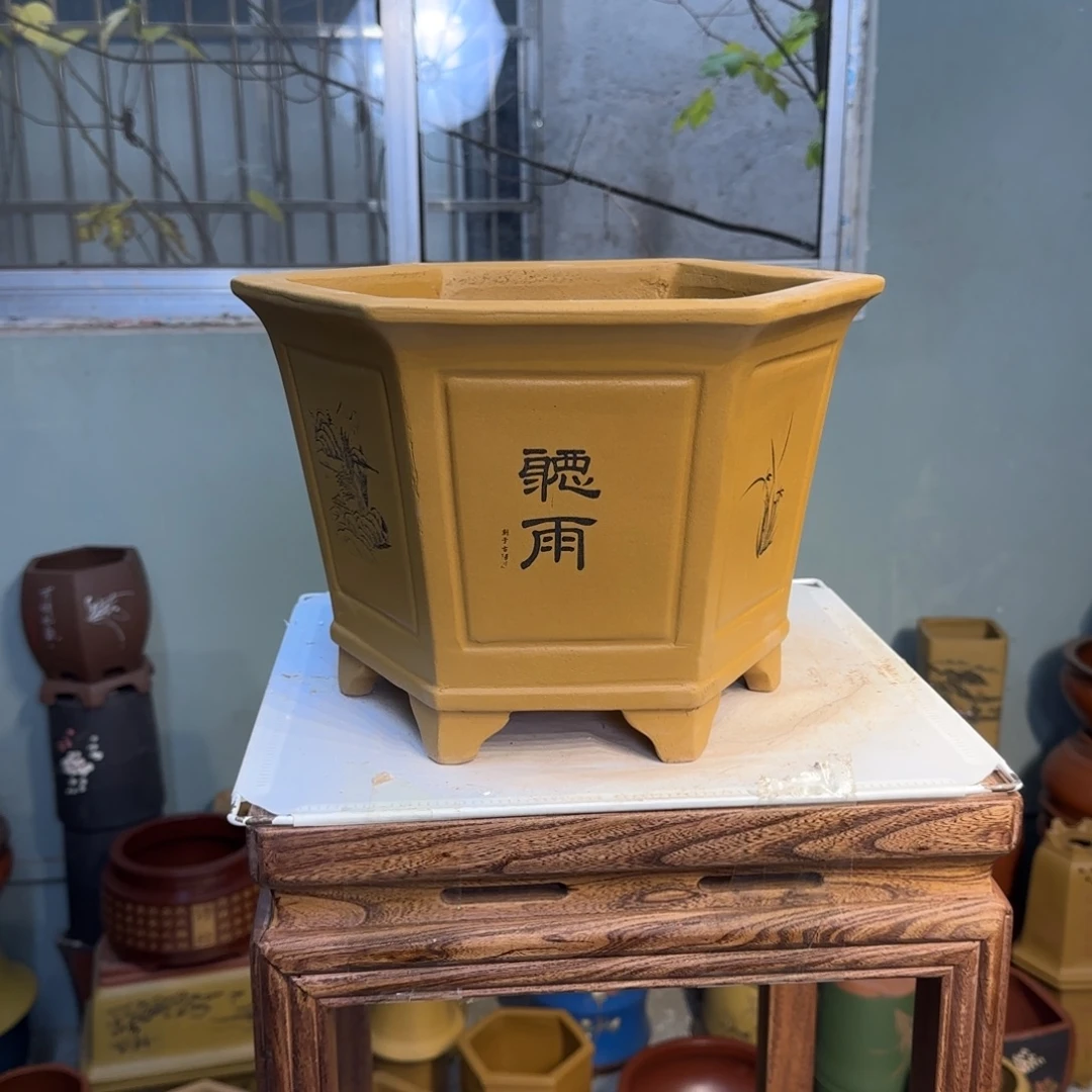 紫砂花盆紫砂口径32