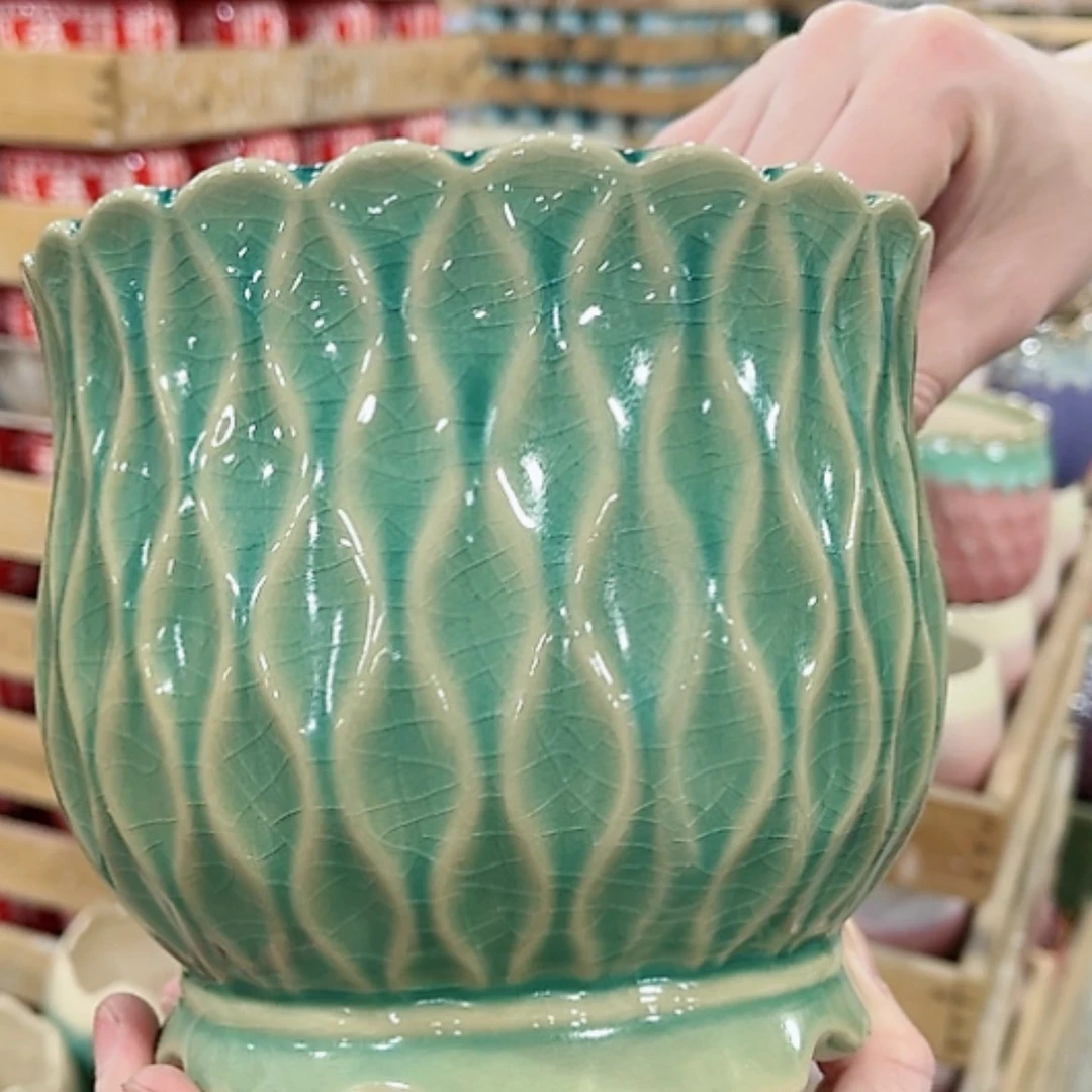 【闪购商品】陶瓷花盆