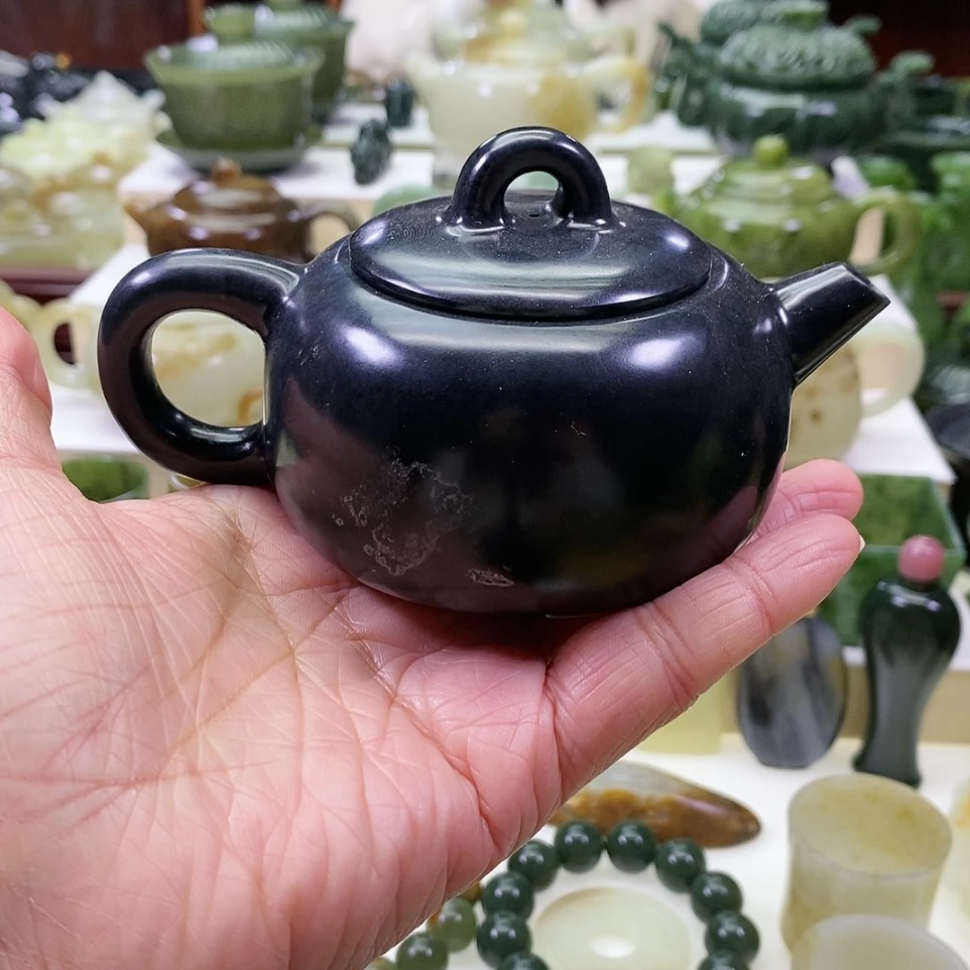 和田玉茶壶未镶嵌