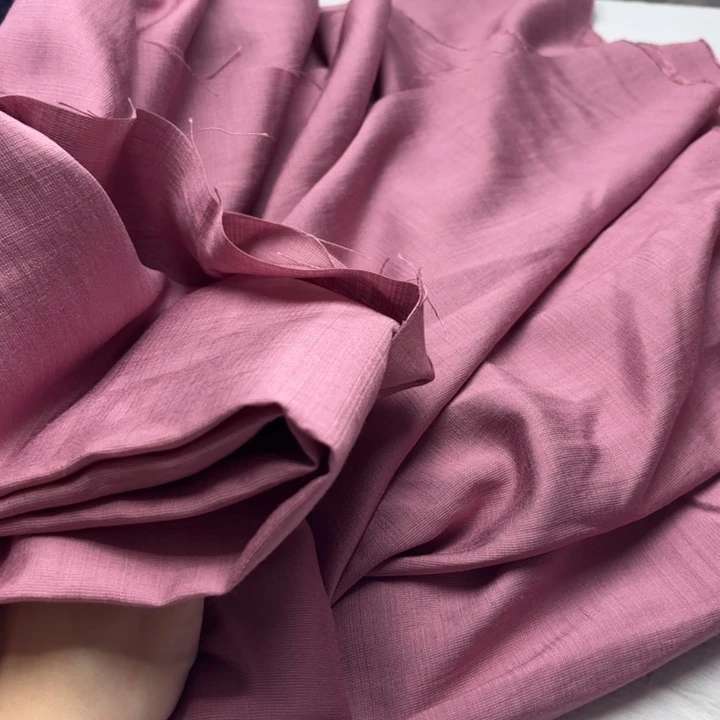 混纺棉紫粉色2米。
