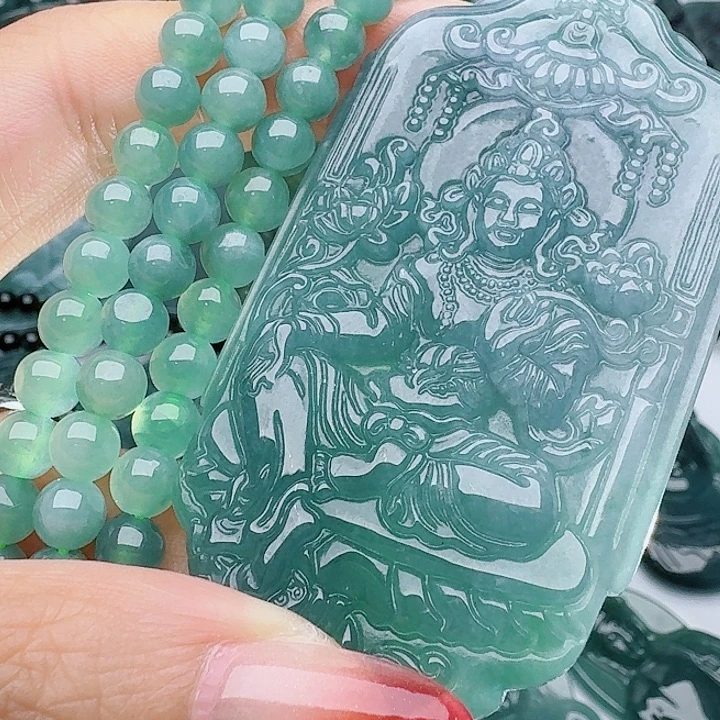 颈饰未镶嵌翡翠多样性发其一