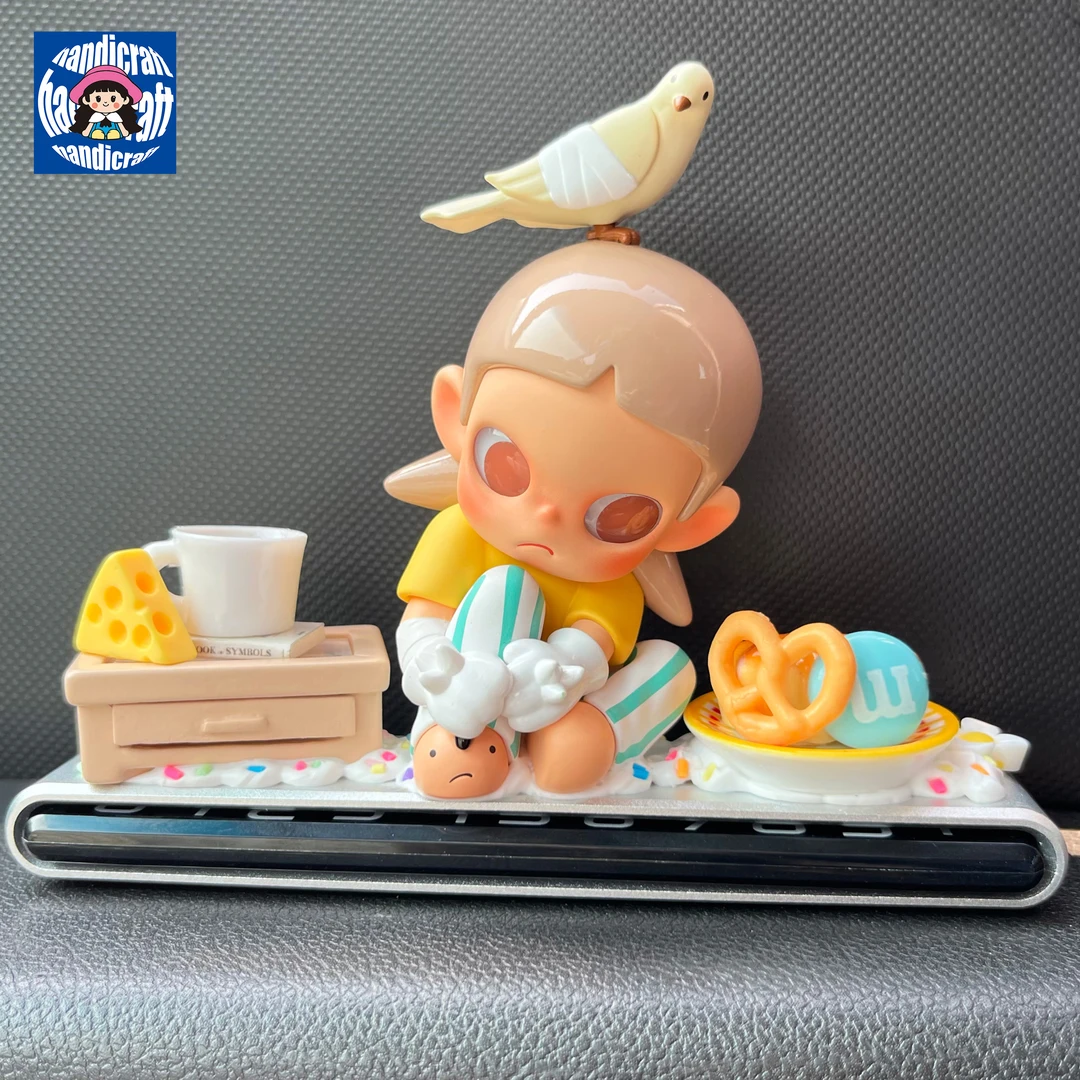 zsiga右手的绷带 可爱个性磁吸款女生车内摆件临时挪车停车号码牌