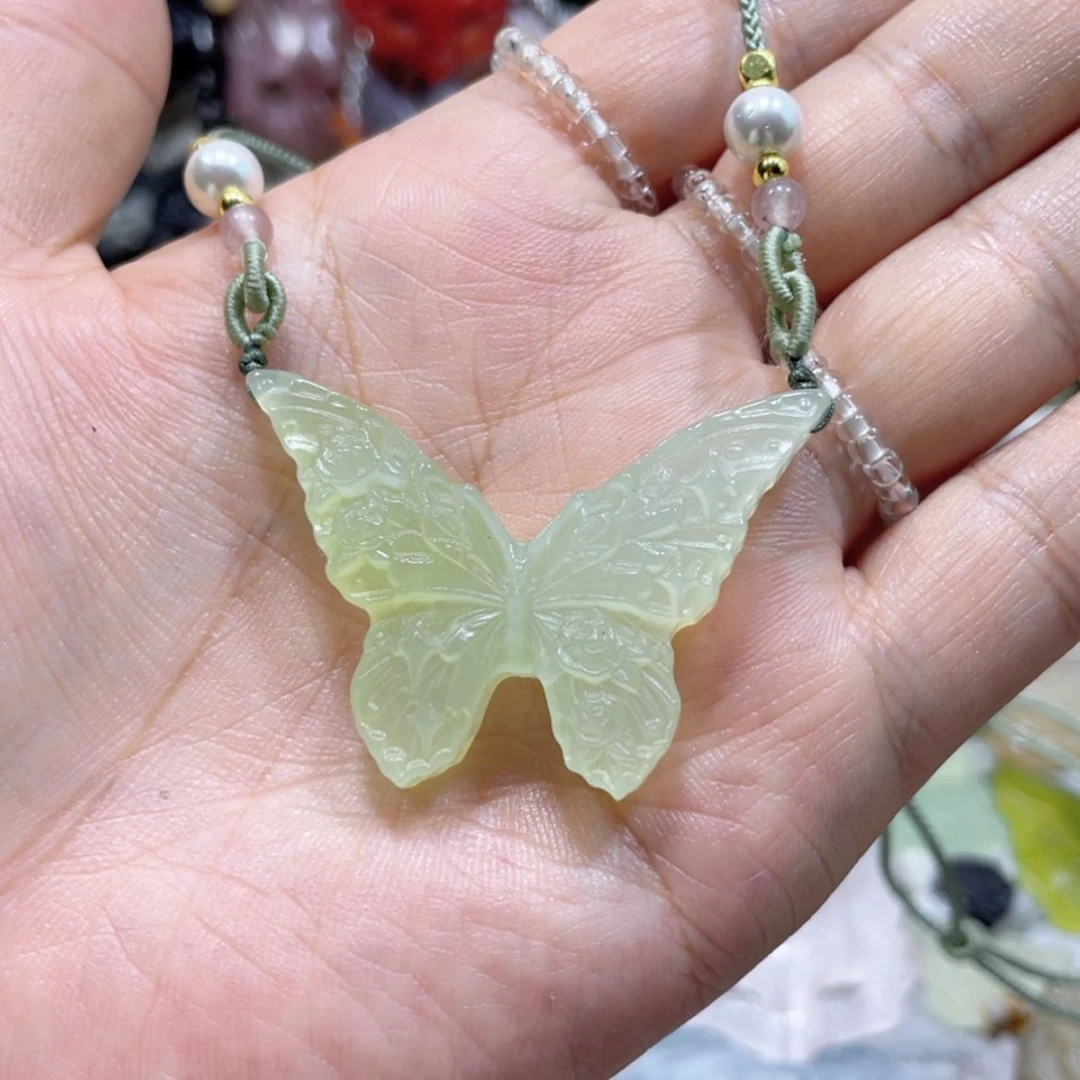 【闪购商品】岫玉未镶嵌颈饰57吊坠