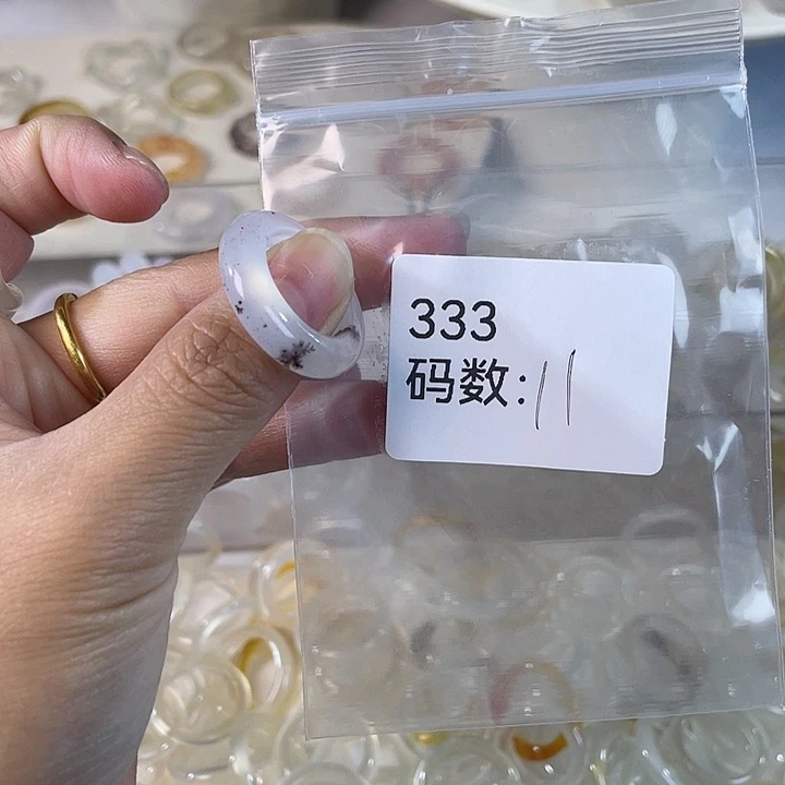 未镶嵌戒指玛瑙/玉髓333