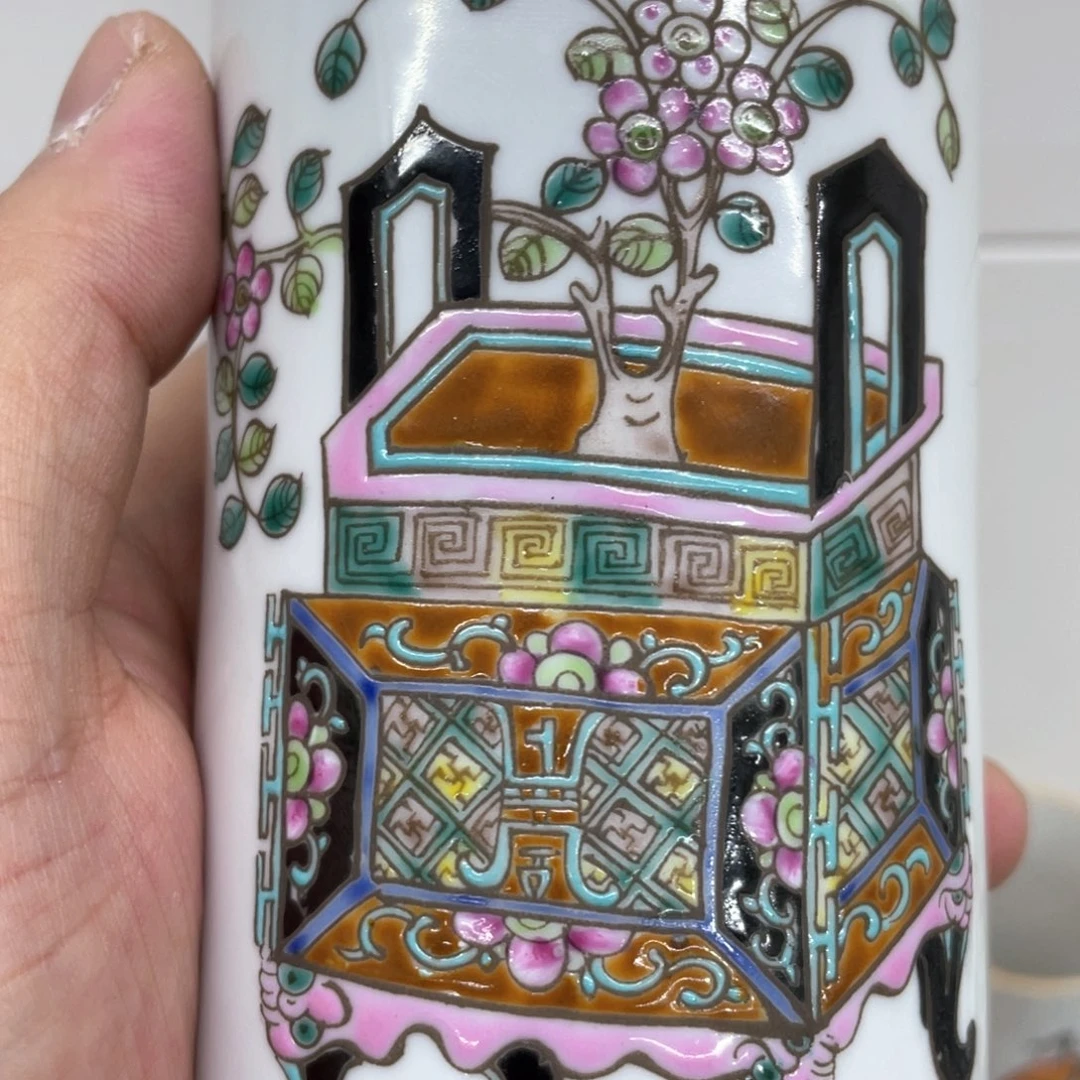 摆件手绘陶瓷作品欣赏