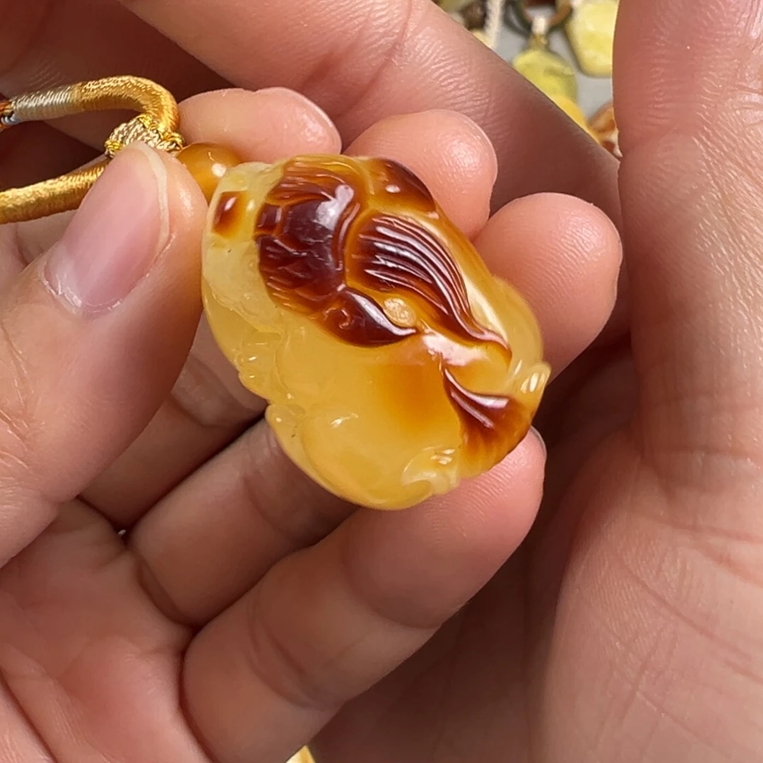 蜜蜡未镶嵌裸石蜜蜡