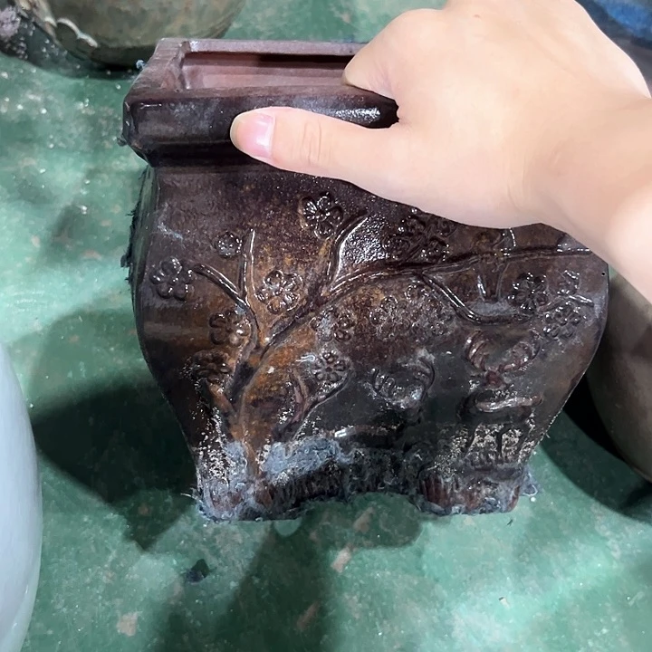 紫砂花盆次品次品次品