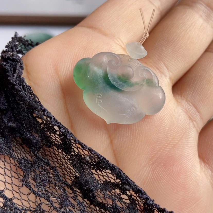 【闪购商品】未镶嵌定制翡翠如意锁