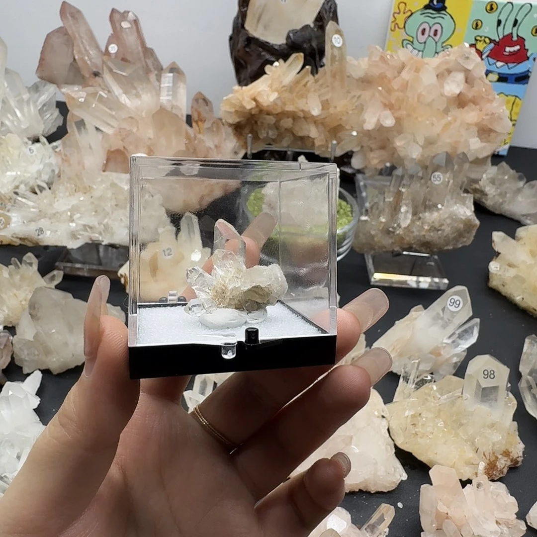银S925镶嵌水晶珠宝半成品