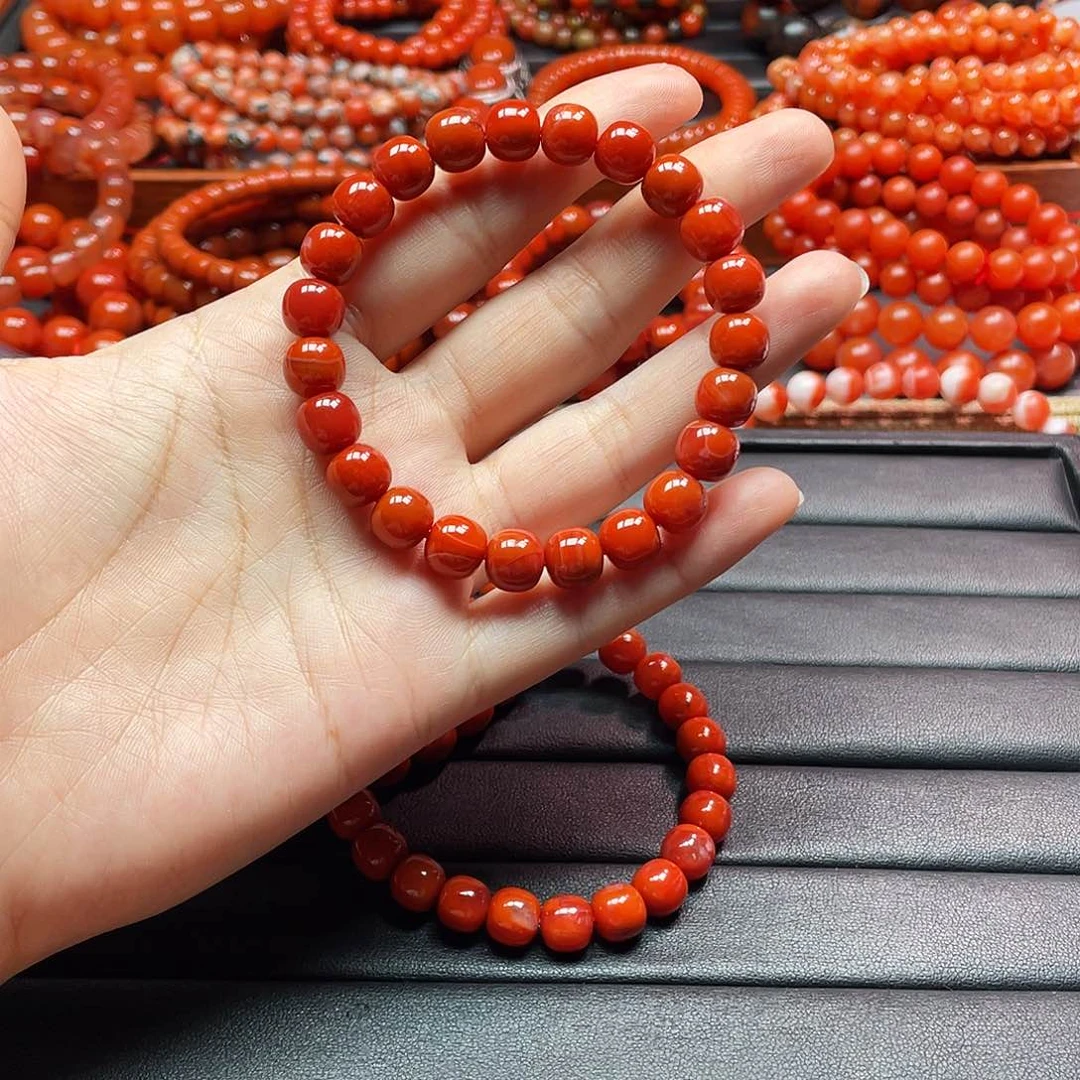 手链未镶嵌南红玛瑙拼**伙