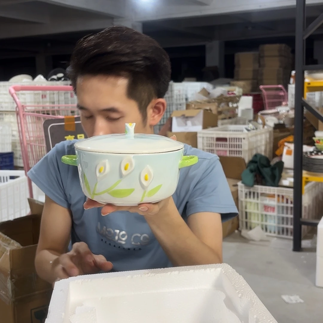 瓷微瑕陶瓷餐具釉下彩