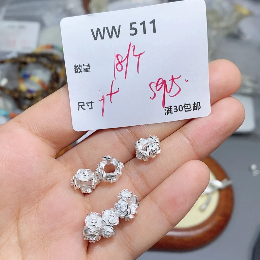 银S925镶嵌颈饰水晶WW511