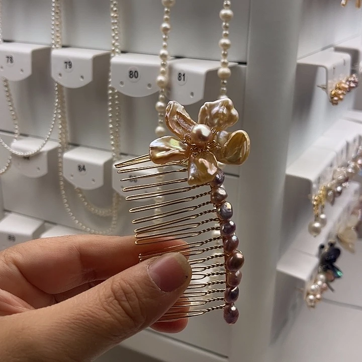 淡水珍珠未镶嵌发饰