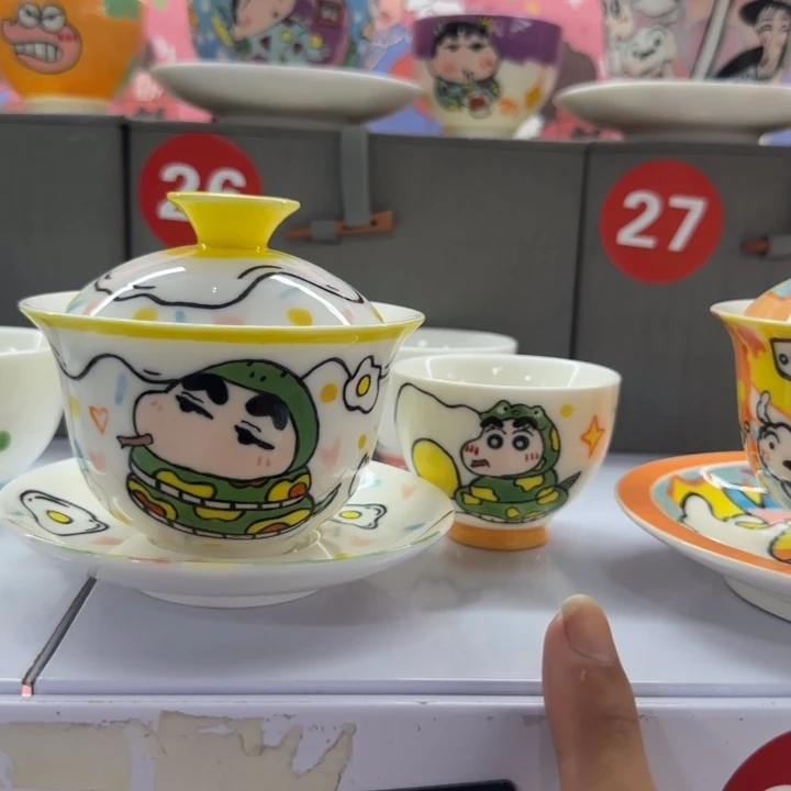 高温釉下彩纯手工手绘