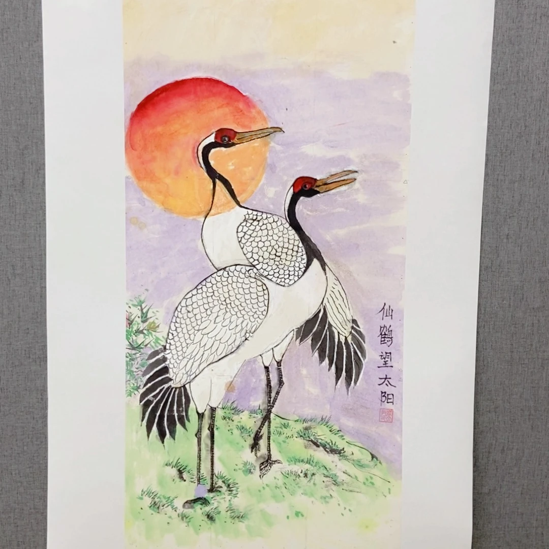 国画手写手绘国画134