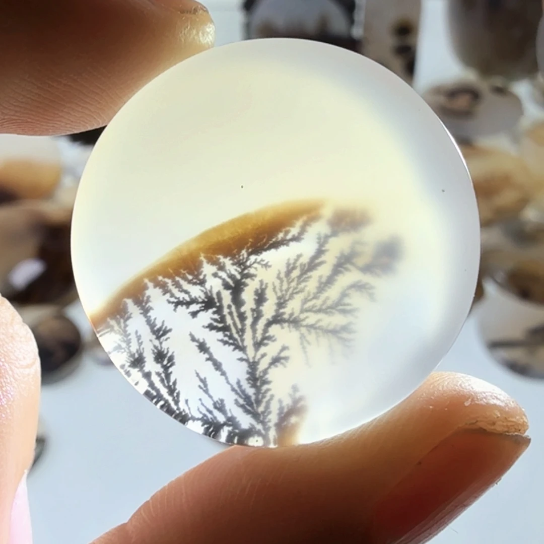 未镶嵌玛瑙/玉髓珠宝半成品