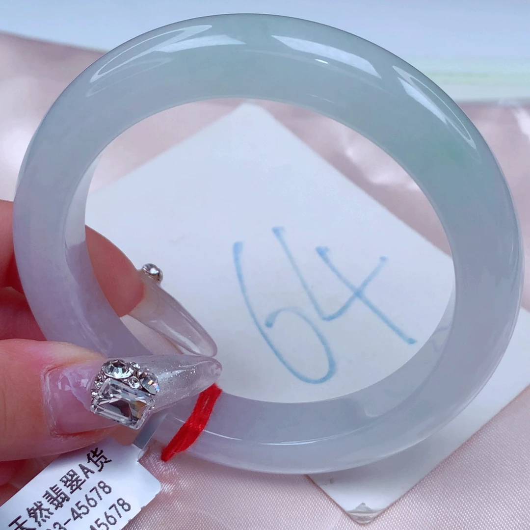 翡翠手镯未镶嵌天然缅甸翡翠A货手镯